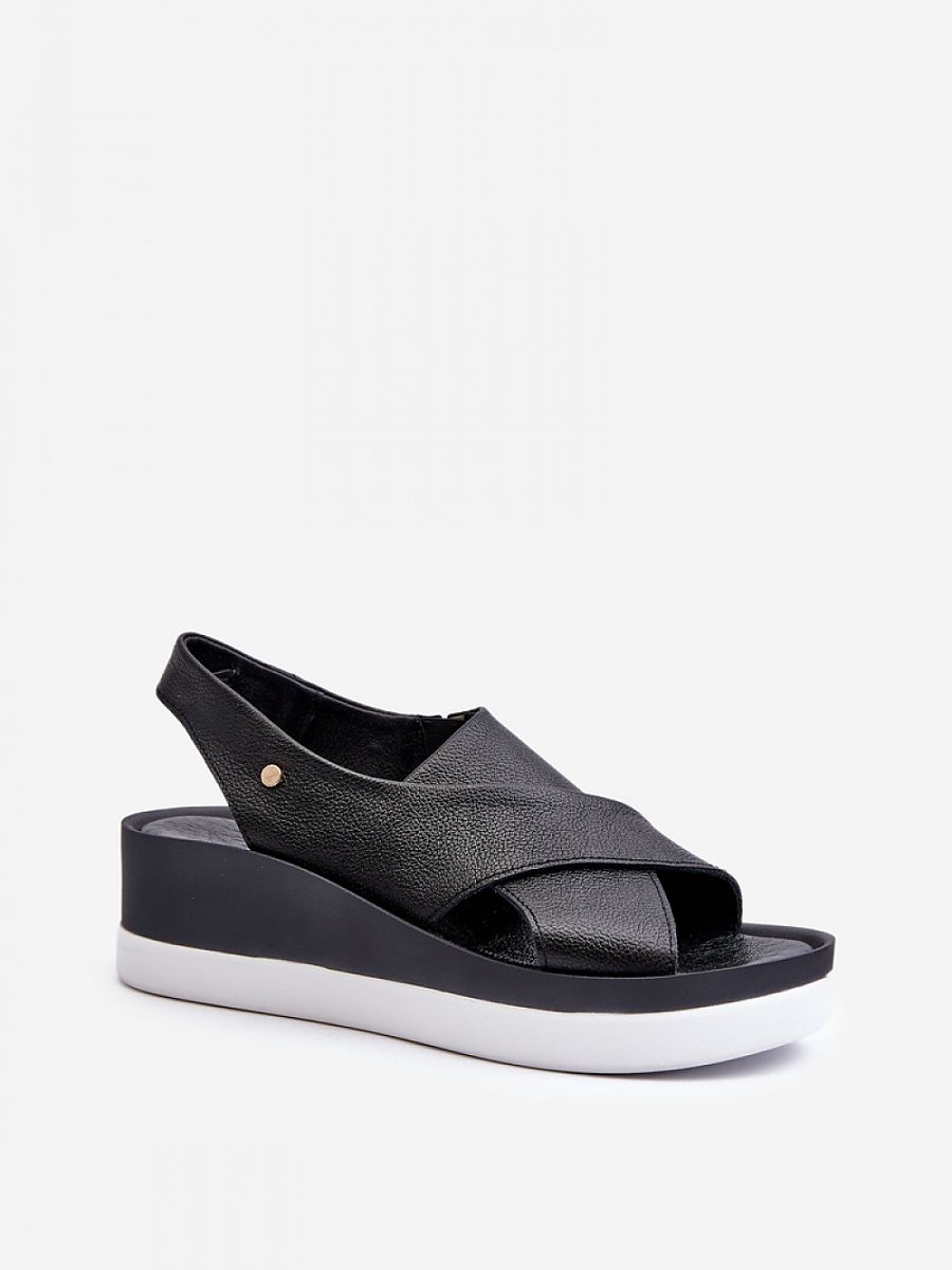 Sandały Model Zazoo 40256 Black - Step in style - obrazek 2