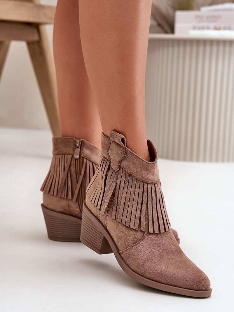 Botki Model S.Barski HY42-127 Brown - Step in style - obrazek 2