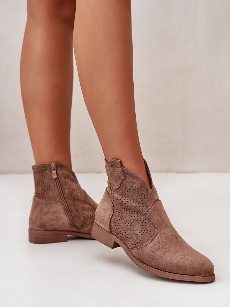 Botki Model S.Barski HY42-151 Brown - Step in style - obrazek 3