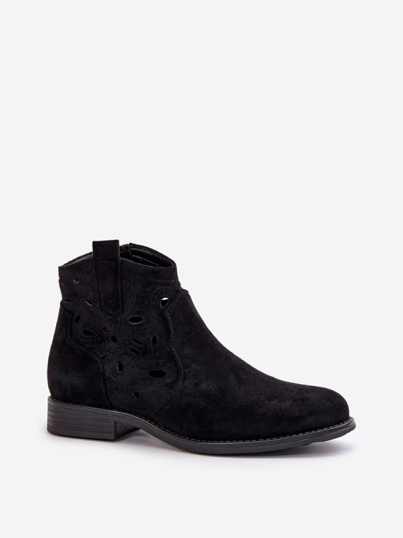 Botki Model S.Barski HY42-081 Black - Step in style - obrazek 2