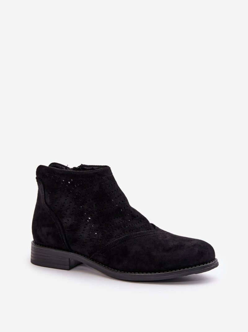 Botki Model S.Barski HY42-076 Black - Step in style - obrazek 2