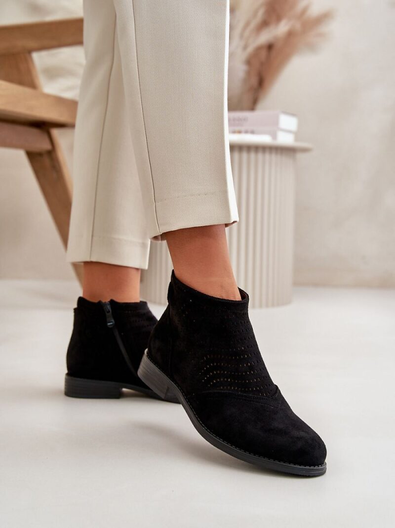 Botki Model S.Barski HY42-076 Black - Step in style - obrazek 3