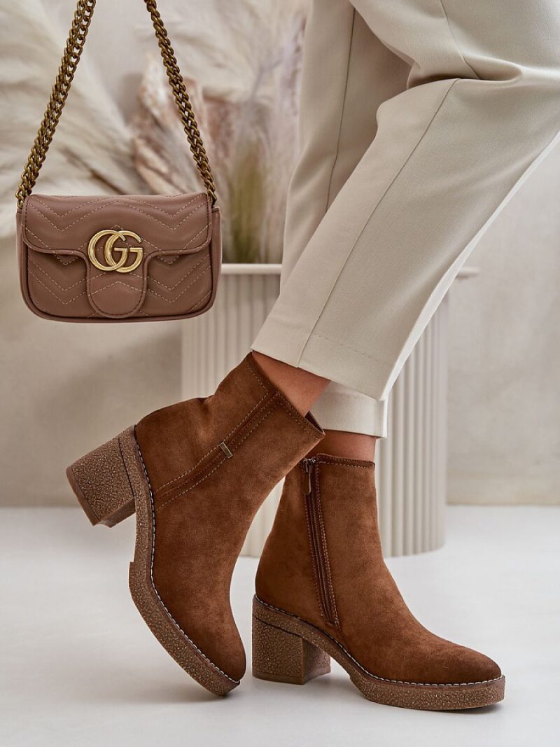 Botki Model Arkesia KE219Brown - Step in style