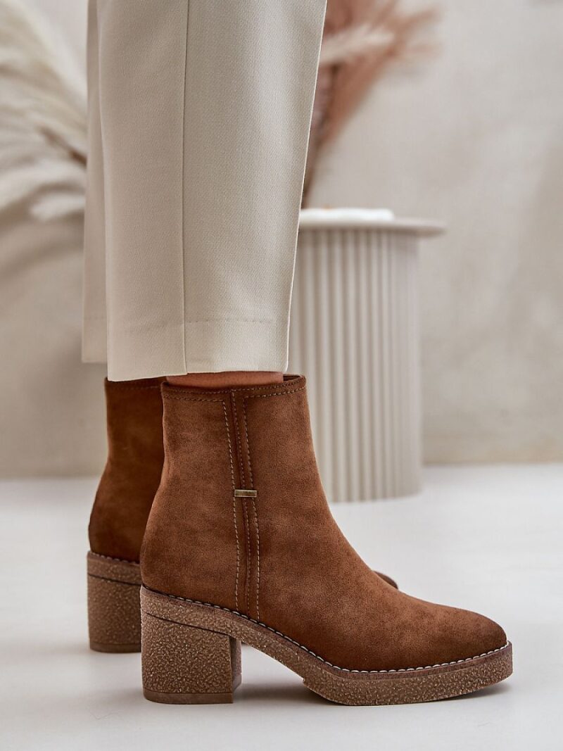 Botki Model Arkesia KE219Brown - Step in style - obrazek 3