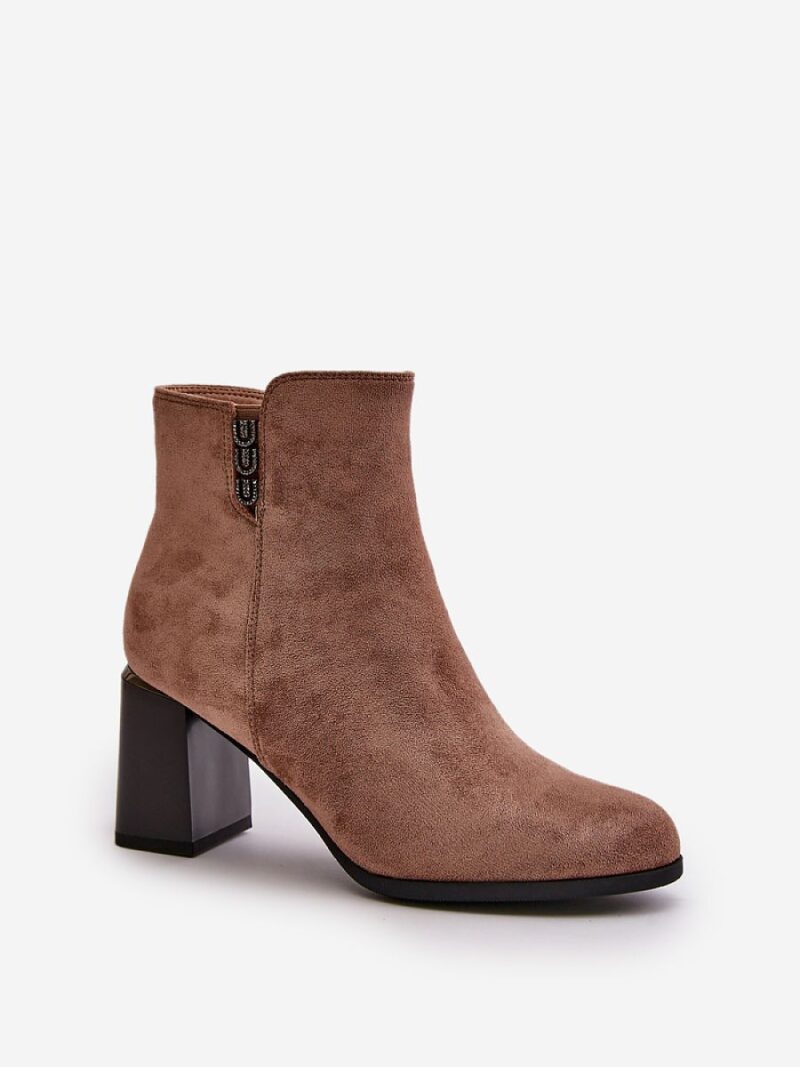 Botki Model Erillia JC103 Brown - Step in style - obrazek 2