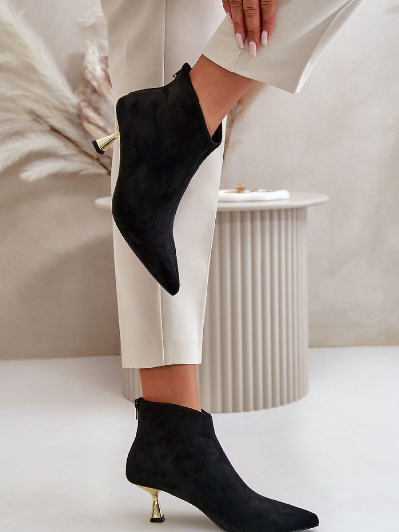 Botki Model Terlena GP13 Black - Step in style - obrazek 3