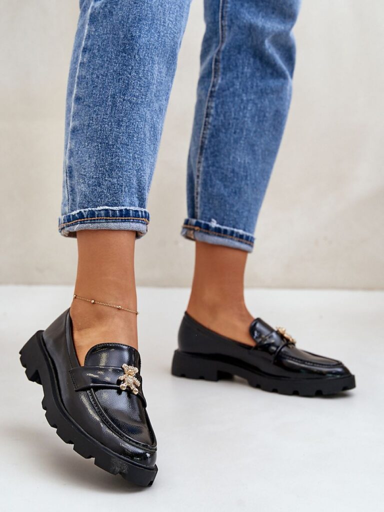 Mokasyny Model Kaithra 6675-1 Black - Step in style