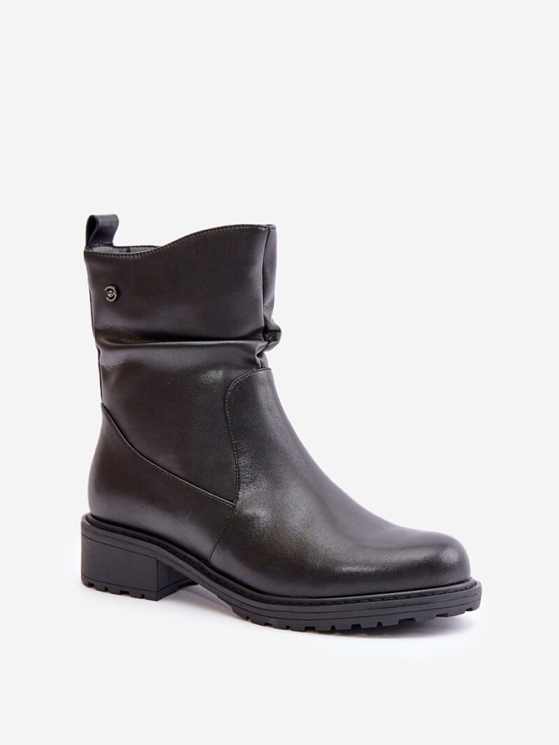 Botki Model Vinceza 66714 Black - Step in style - obrazek 2