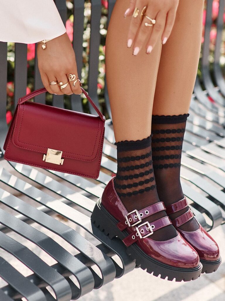 Półbuty Model Terione L2856 Burgund - Step in style
