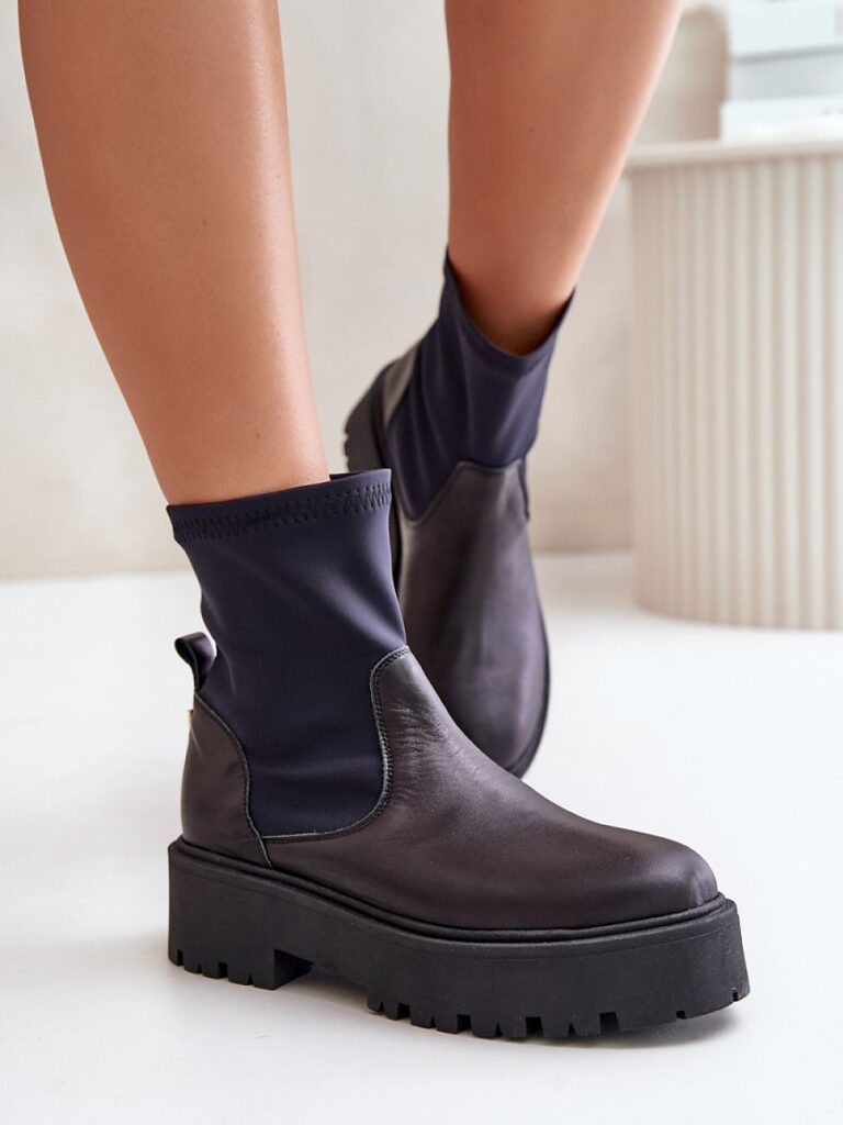 Botki Model Zazoo 2947 Black - Step in style