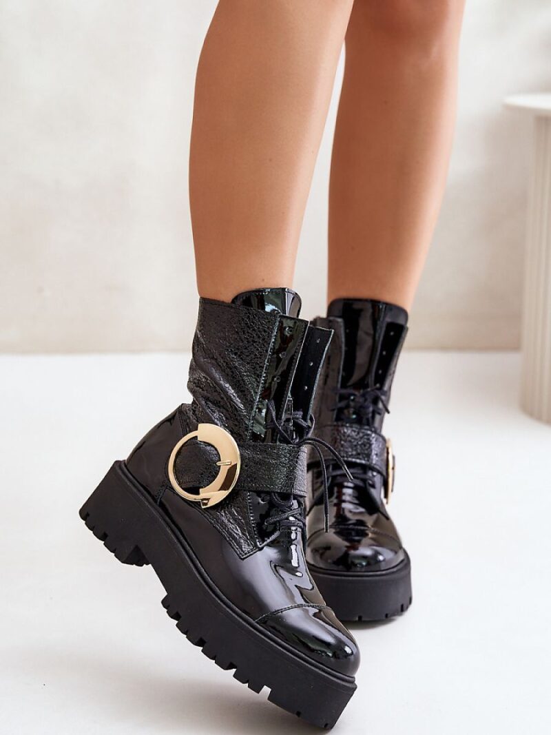 Workery Model Zazoo 2942 Black - Step in style - obrazek 3