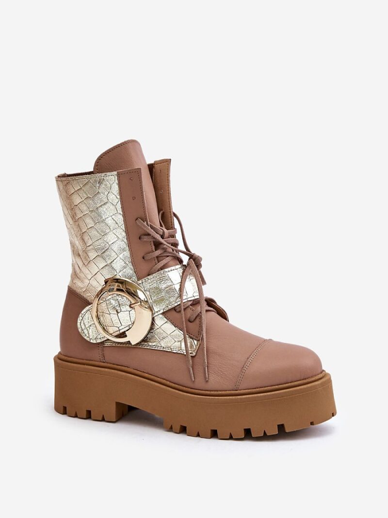 Workery Model Zazoo 2942 Beige - Step in style - obrazek 2