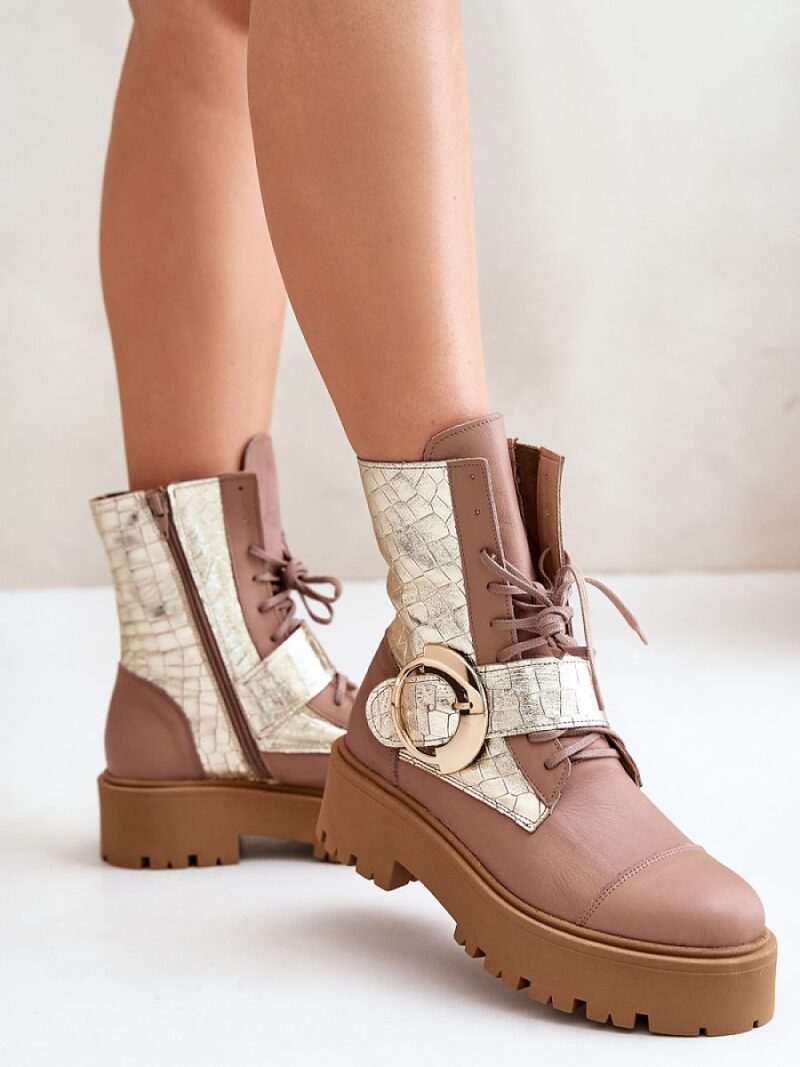 Workery Model Zazoo 2942 Beige - Step in style - obrazek 3