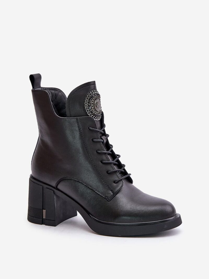 Botki Model Vinceza 66676 Black - Step in style - obrazek 2