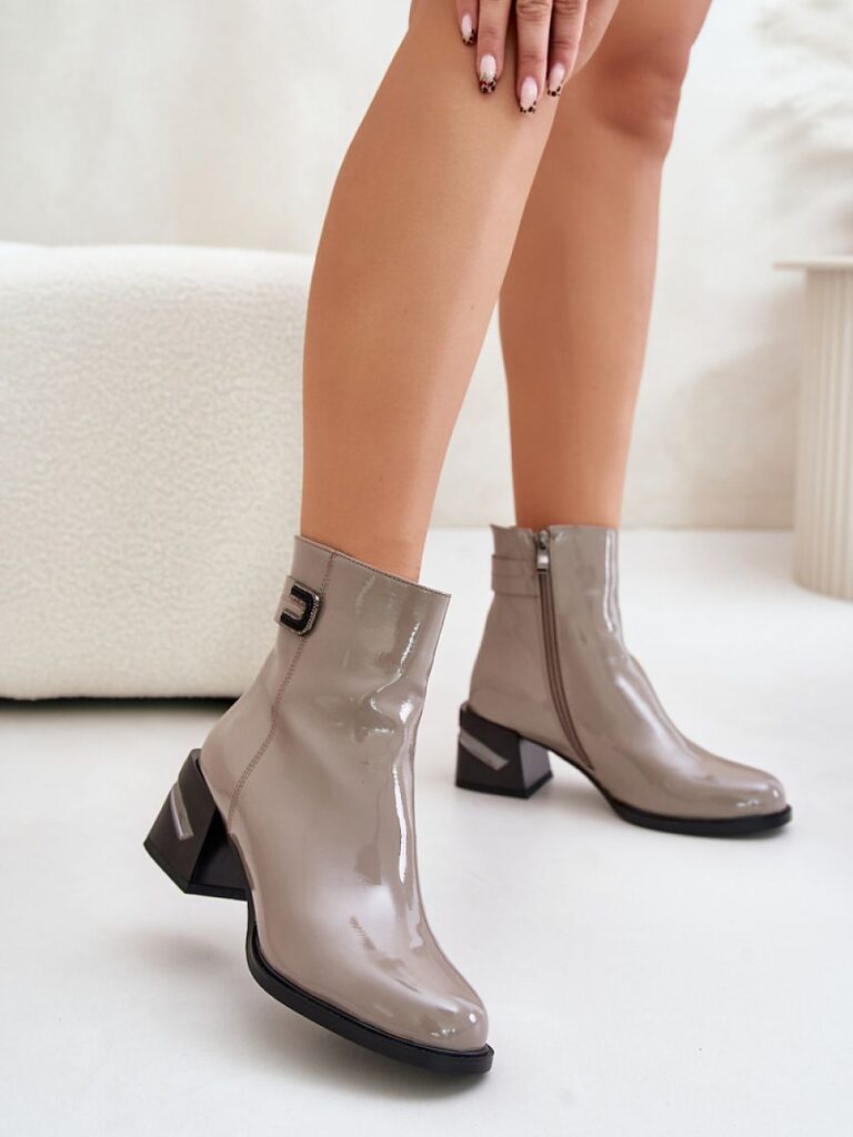 Botki Model MR880-093 Grey - Step in style