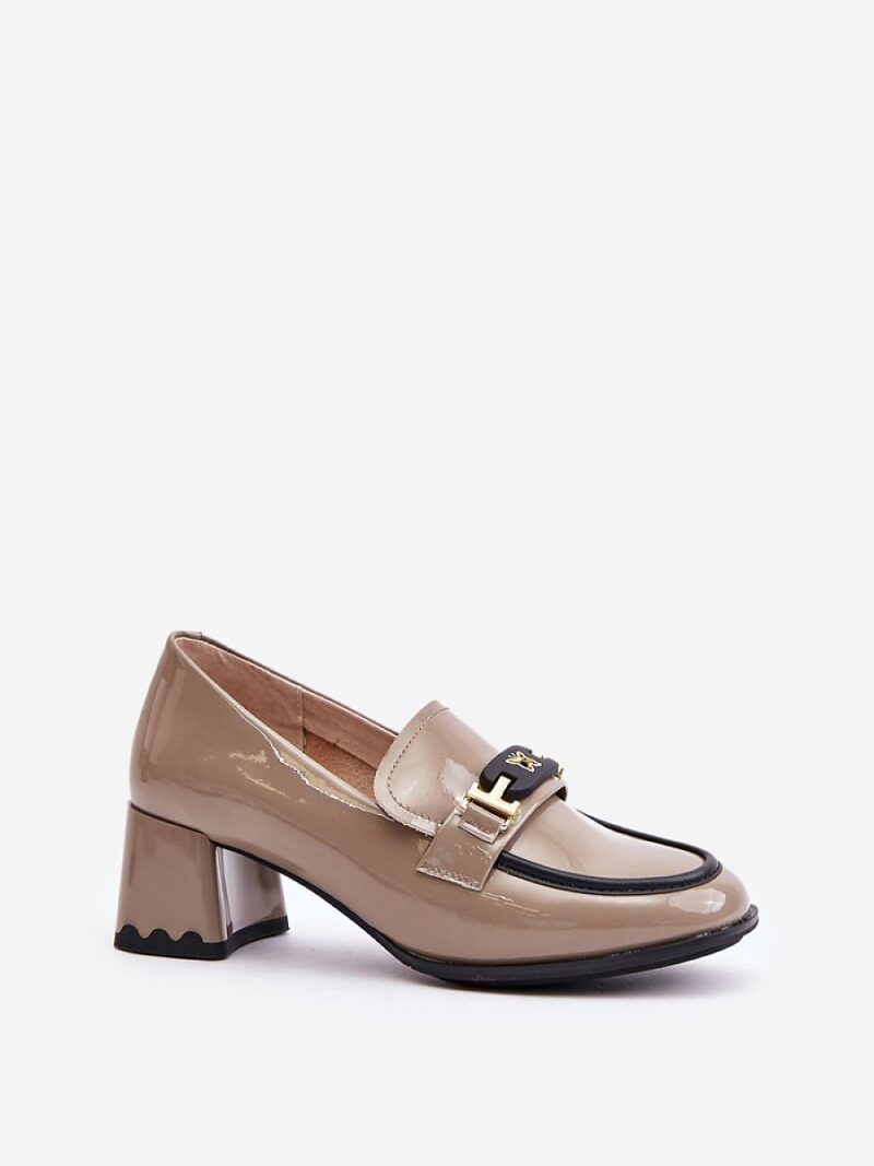 Półbuty Model Artiker 55C1054 Beige - Step in style - obrazek 2