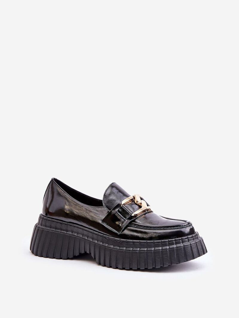 Półbuty Model Zazoo 20176 Black - Step in style - obrazek 2