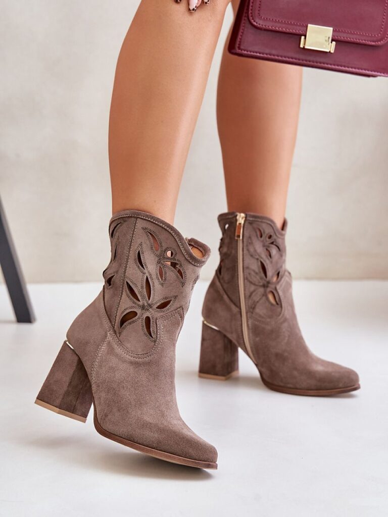 Botki Model Lewski 3629 Dark Beige - Step in style