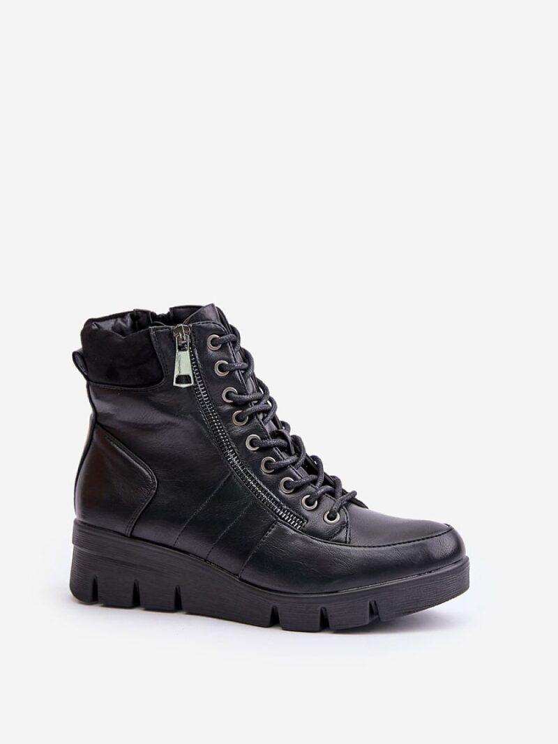 Botki Model Savindria RMR23109A-2 Black - Step in style - obrazek 2