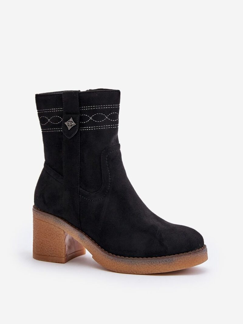 Botki Model Vailia RMR2460-21 Black - Step in style - obrazek 2