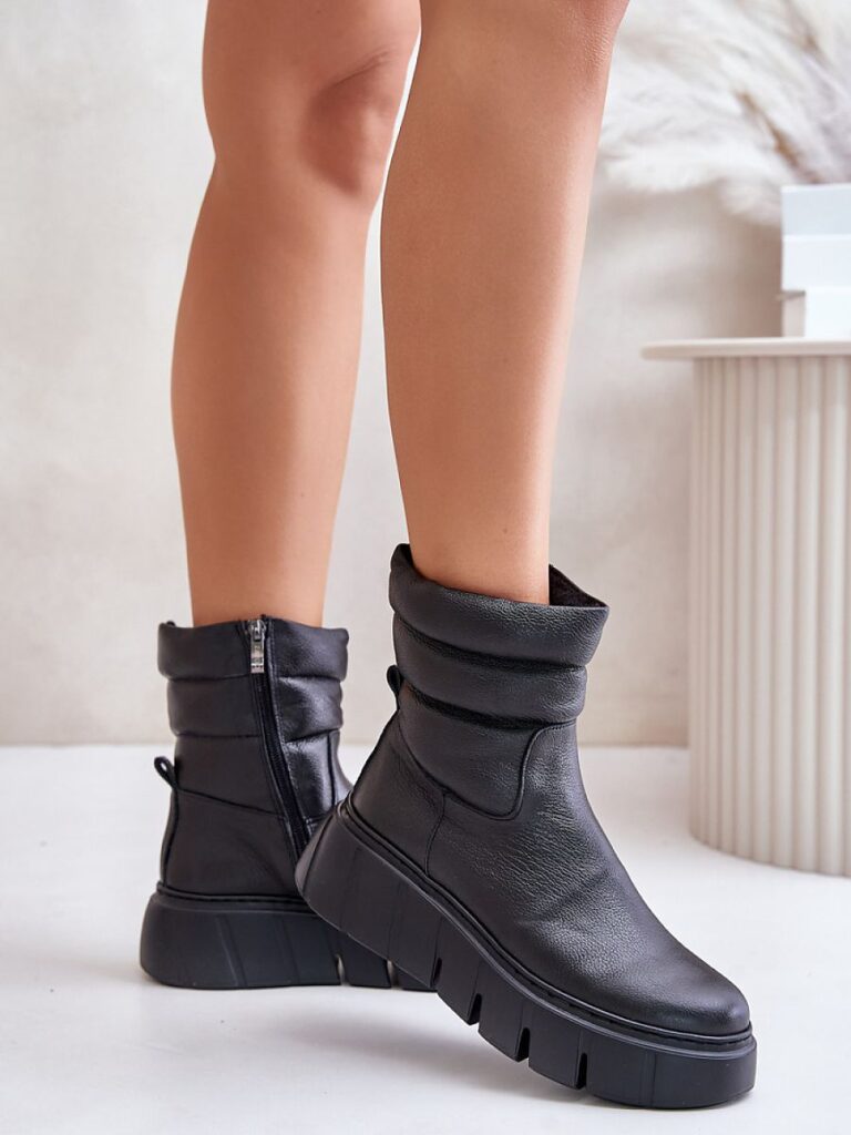 Botki Model Zazoo 60512 Black - Step in style