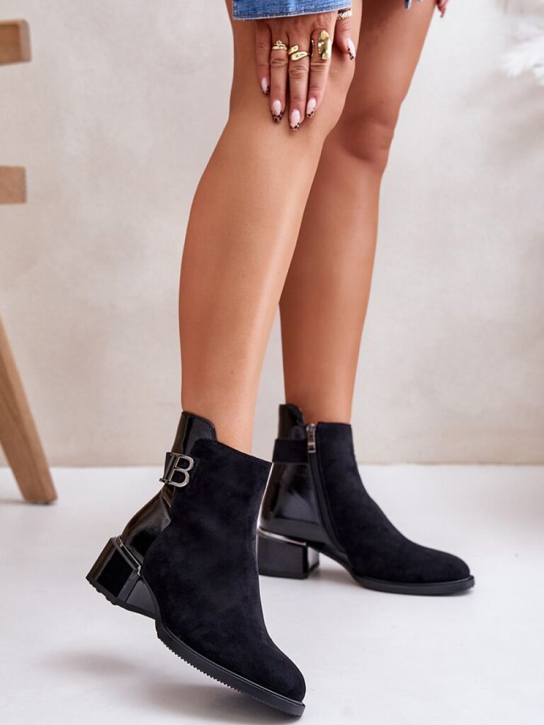 Botki Model MR880-040 Black - Step in style