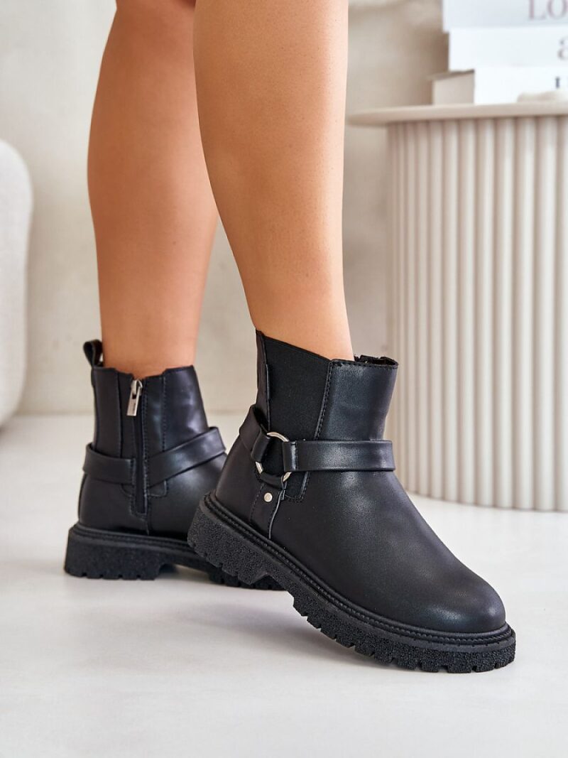 Sztyblety Model Big Star OO274A128 Black - Step in style - obrazek 3