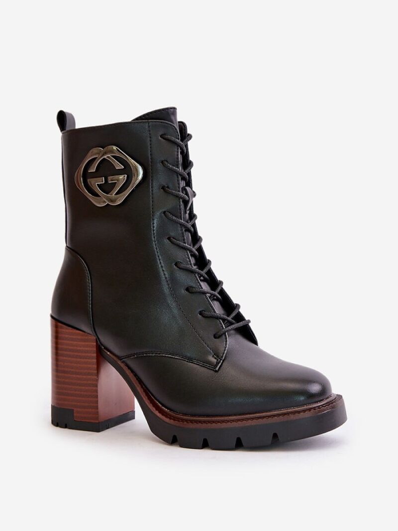 Botki Model Vinceza 58359 Black - Step in style - obrazek 2