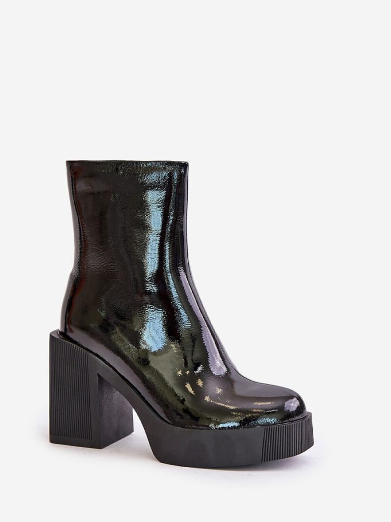 Botki Model DA CR42-189 Black - Step in style - obrazek 2