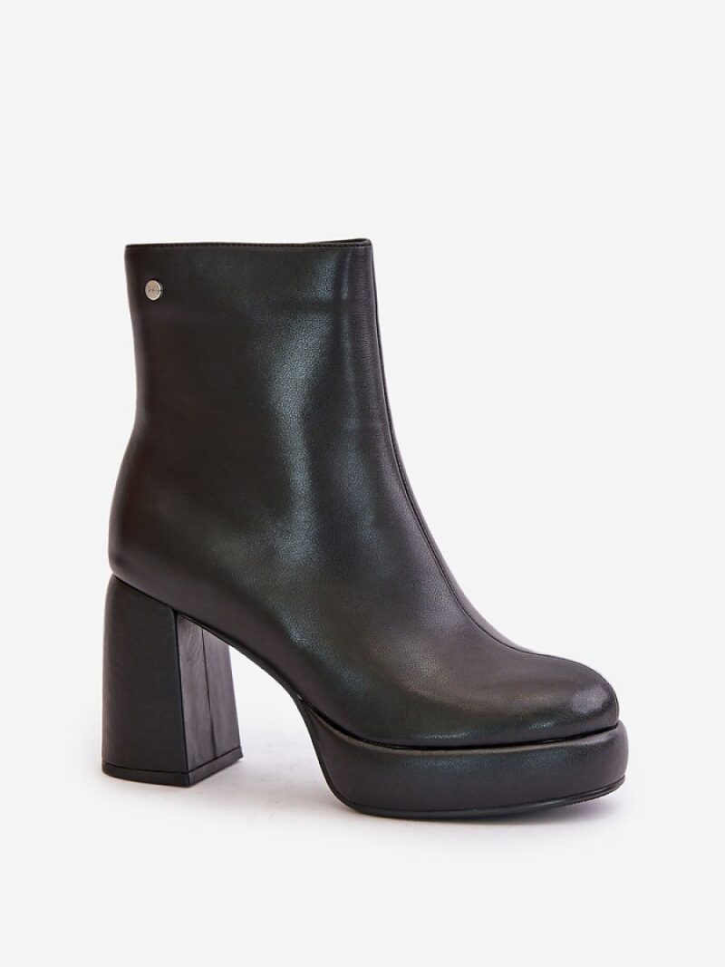 Botki Model Goe OO2N4166-W2 Black - Step in style - obrazek 2