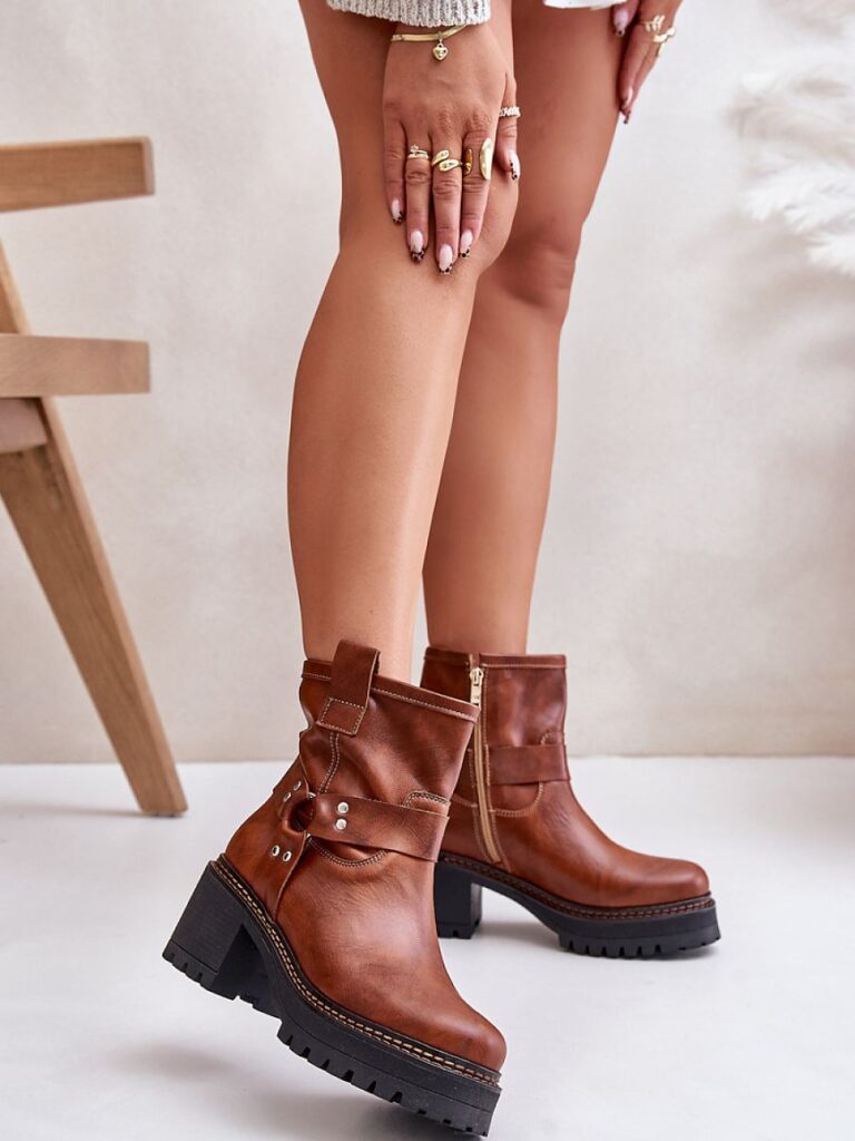 Botki Model Lewski 3435 Brown - Step in style