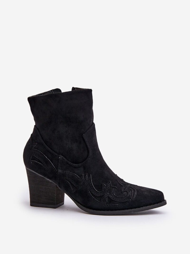 Botki Model Arabelline C-181 Black - Step in style - obrazek 2