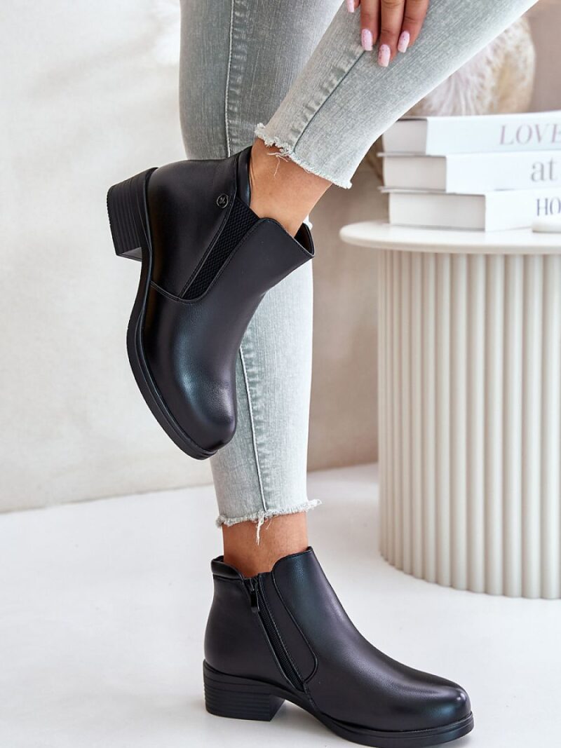 Botki Model Vinceza 85150 Black - Step in style