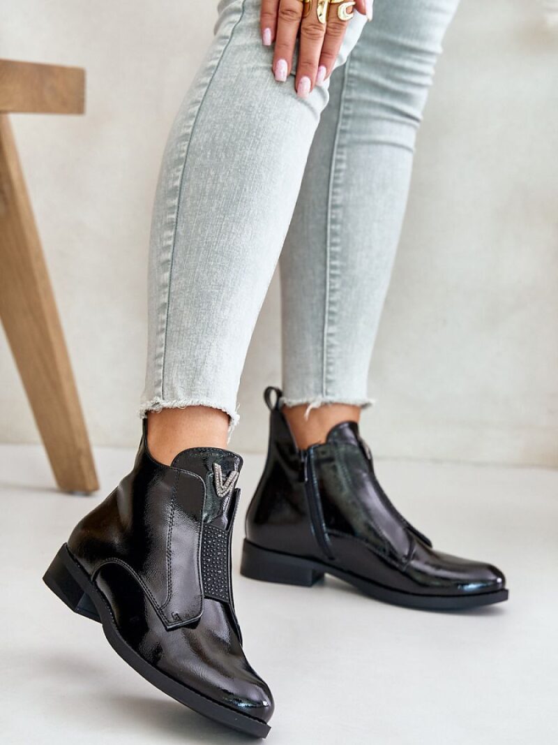 Botki Model S.Barski HY42-120 Black - Step in style