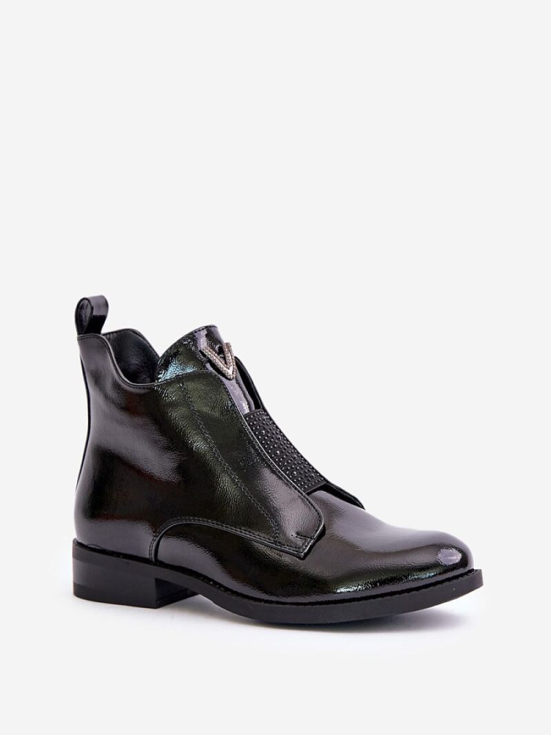 Botki Model S.Barski HY42-120 Black - Step in style - obrazek 2
