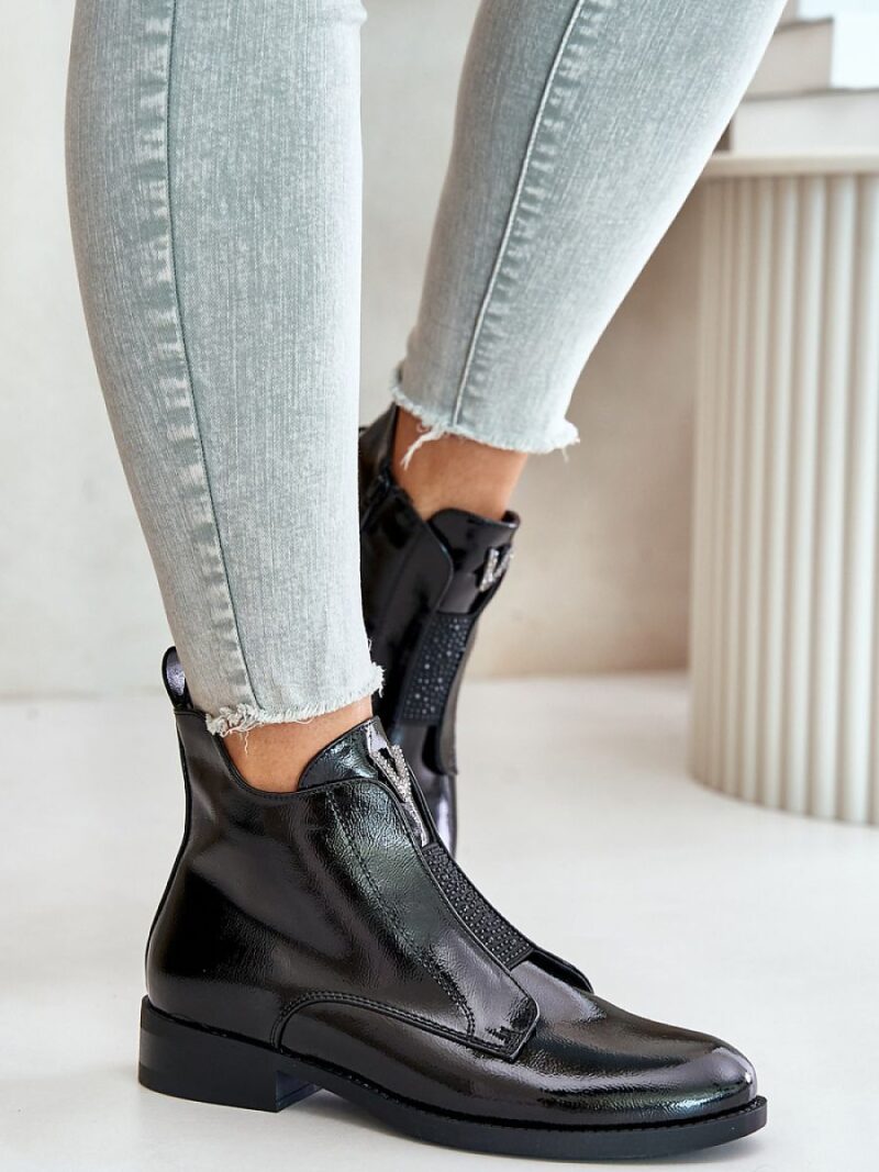 Botki Model S.Barski HY42-120 Black - Step in style - obrazek 3