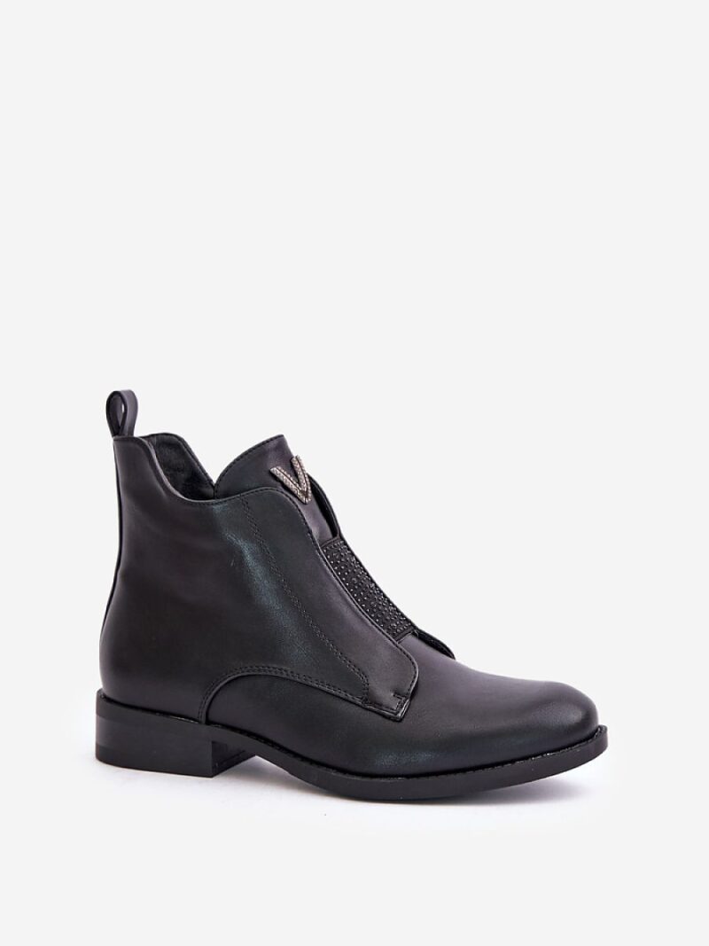 Botki Model S.Barski HY42-119 Black - Step in style - obrazek 2