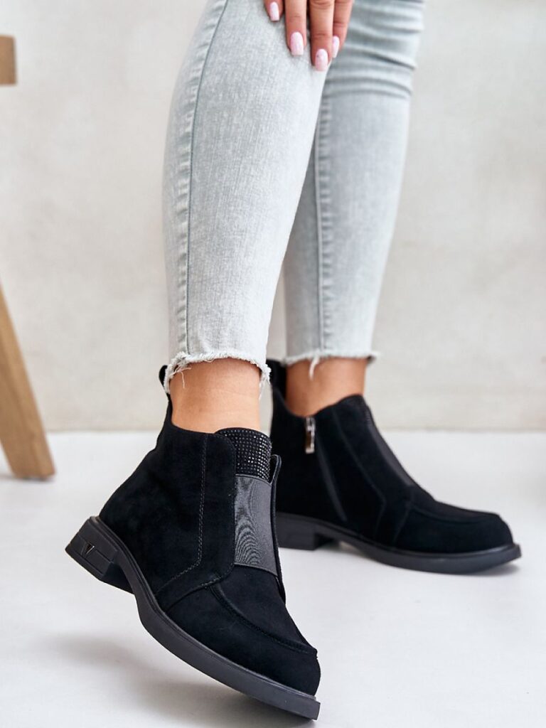 Botki Model DA JC42-23 Black - Step in style