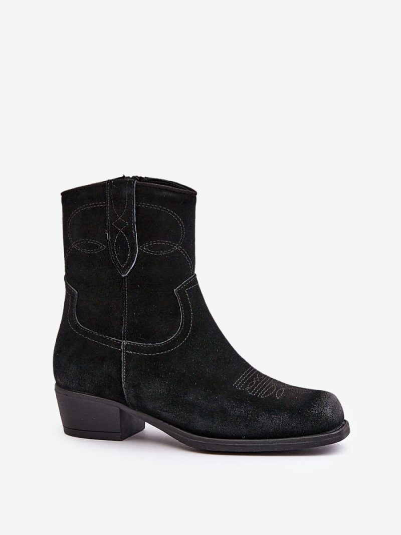 Botki Model Sergio Leone BT284-S Black - Step in style - obrazek 2