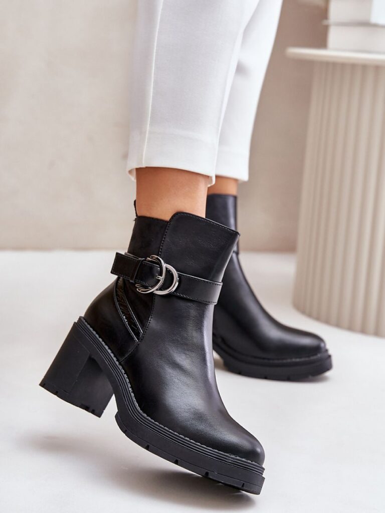 Botki Model Inabelle M767 Black - Step in style
