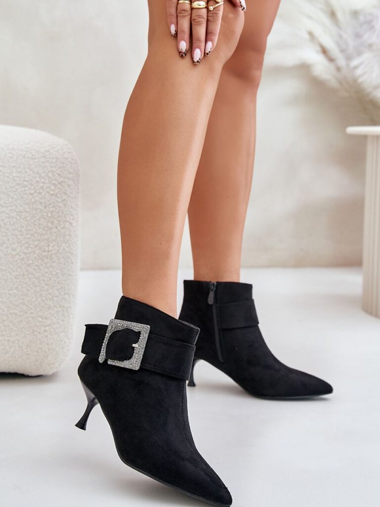Botki Model Nirilis 7291 Black - Step in style