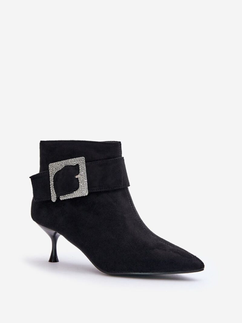 Botki Model Nirilis 7291 Black - Step in style - obrazek 2