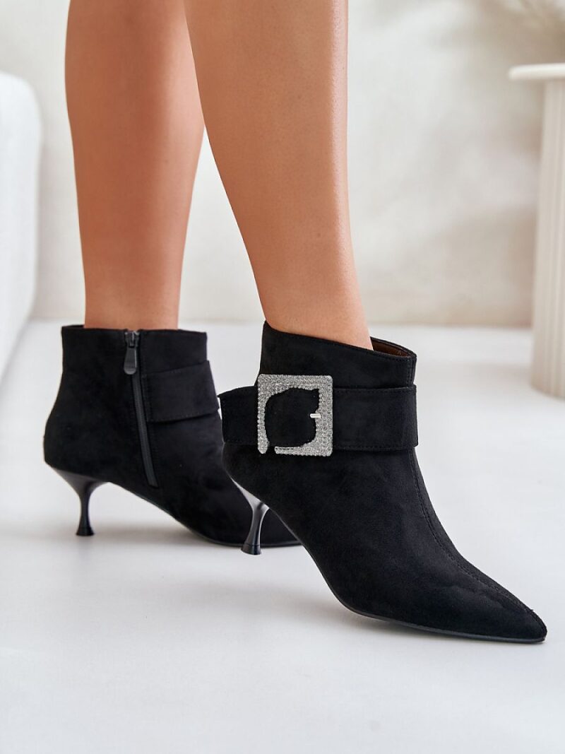 Botki Model Nirilis 7291 Black - Step in style - obrazek 3