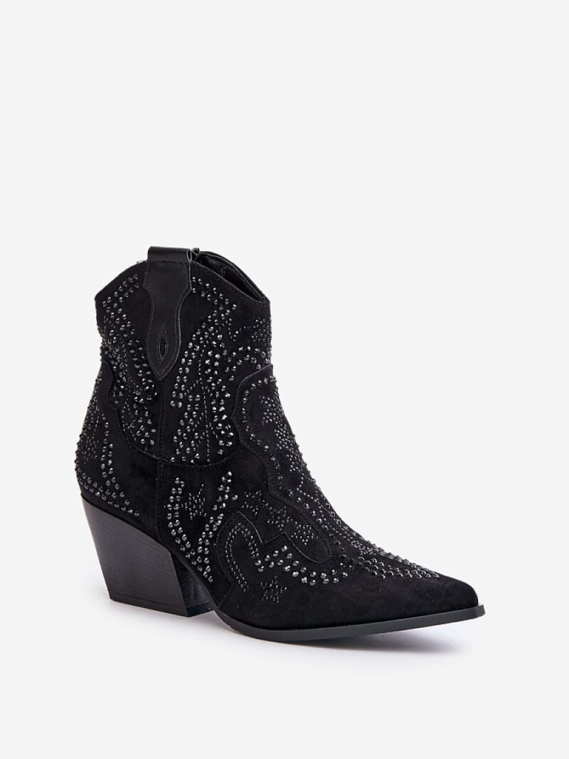 Botki Model Kaivina 9676A Black - Step in style - obrazek 2