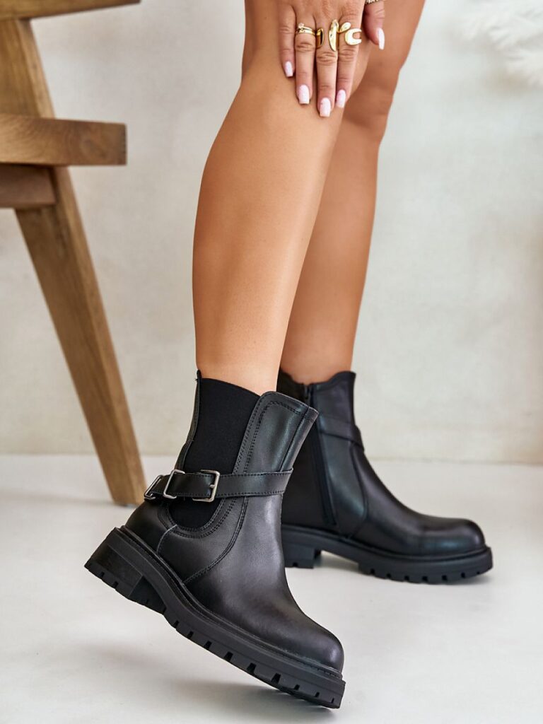 Sztyblety Model Sergio Leone TR719-S Black - Step in style