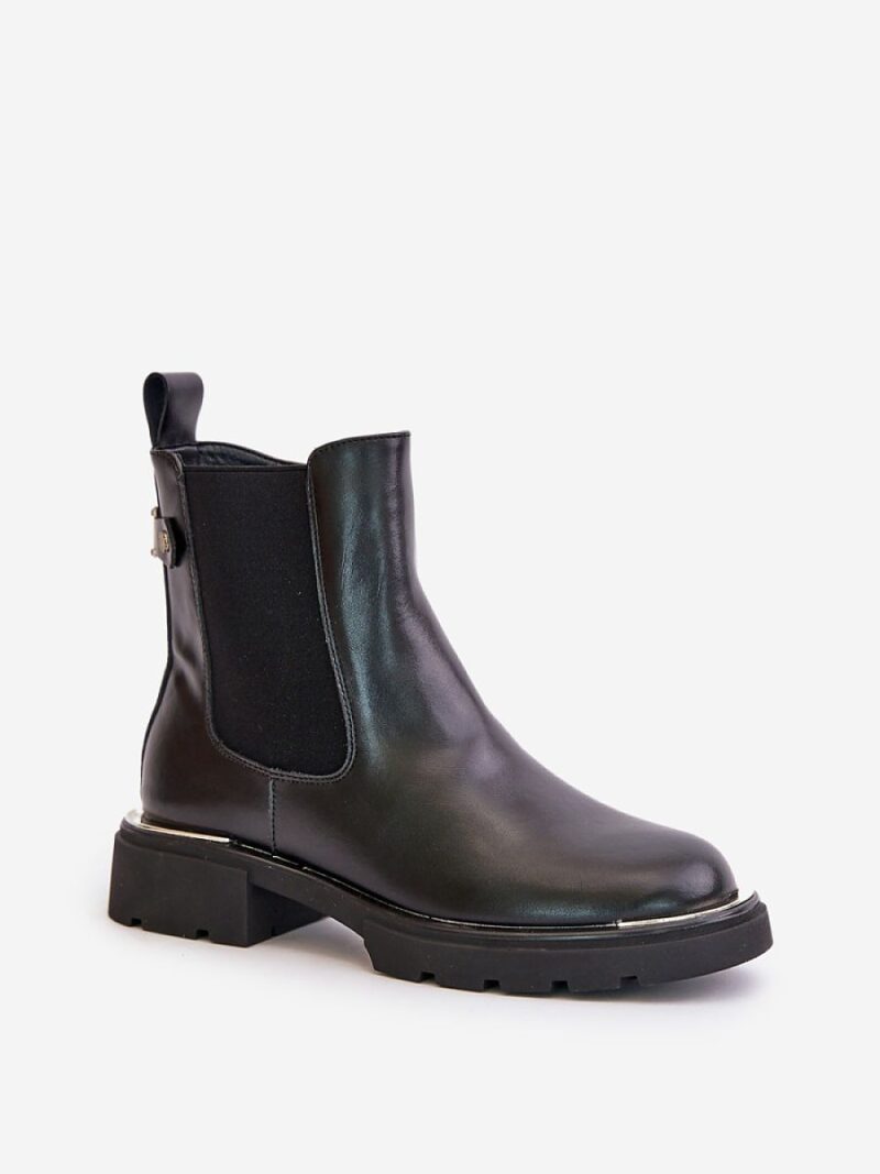 Sztyblety Model Goe OO2N4147-E2 Black - Step in style - obrazek 2