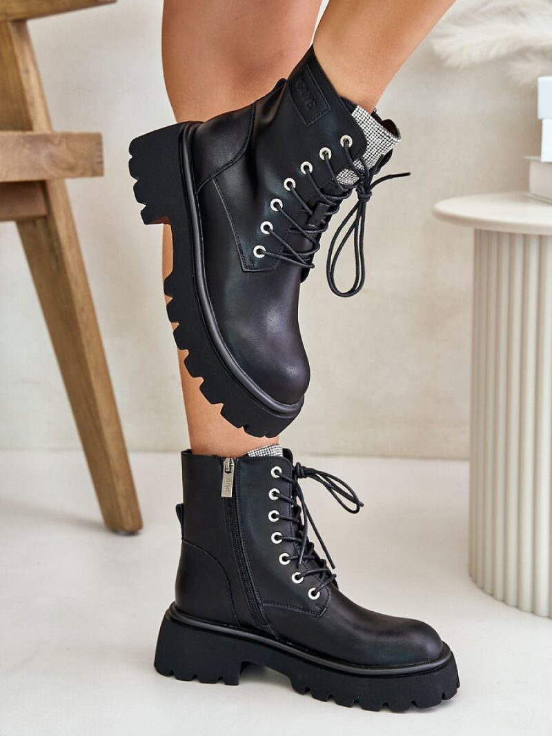 Workery Model Goe OO2N4125 Black - Step in style - obrazek 3
