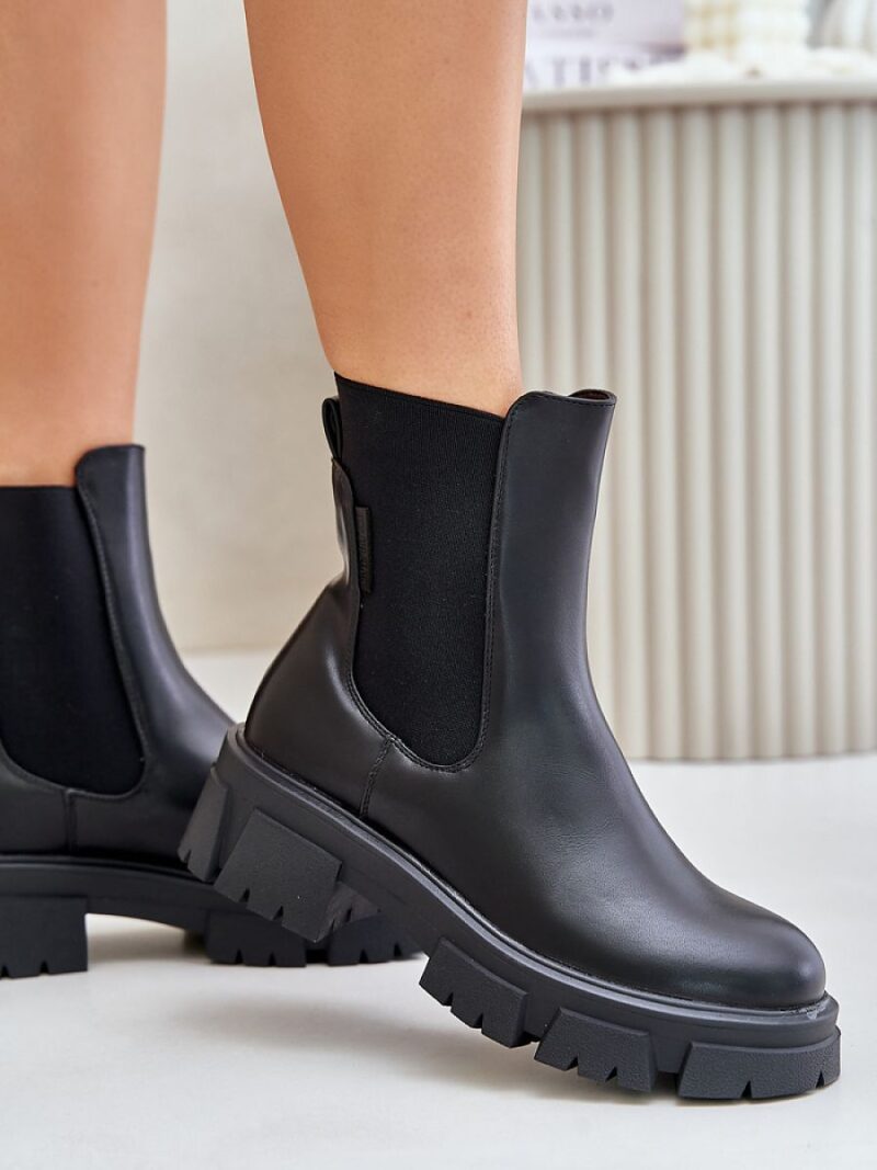 Sztyblety Model Big Star MM274071 Black - Step in style - obrazek 3