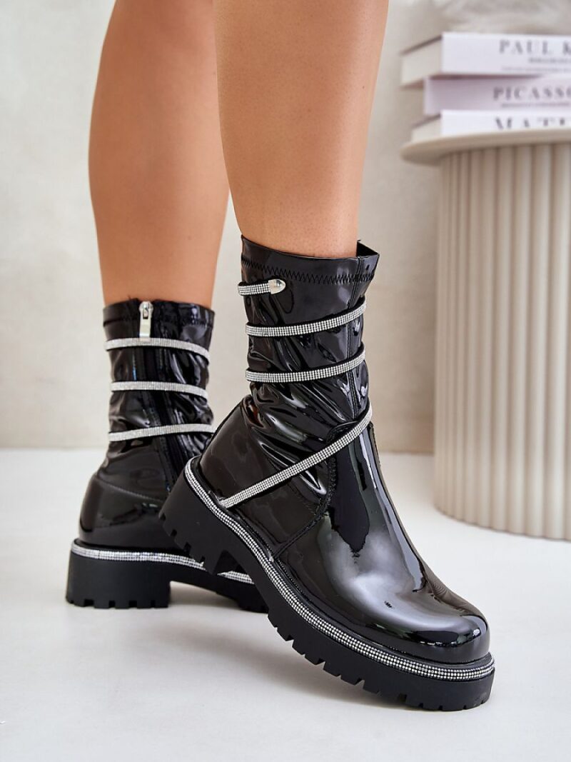 Botki Model Kikizelle 52079 Black - Step in style - obrazek 3