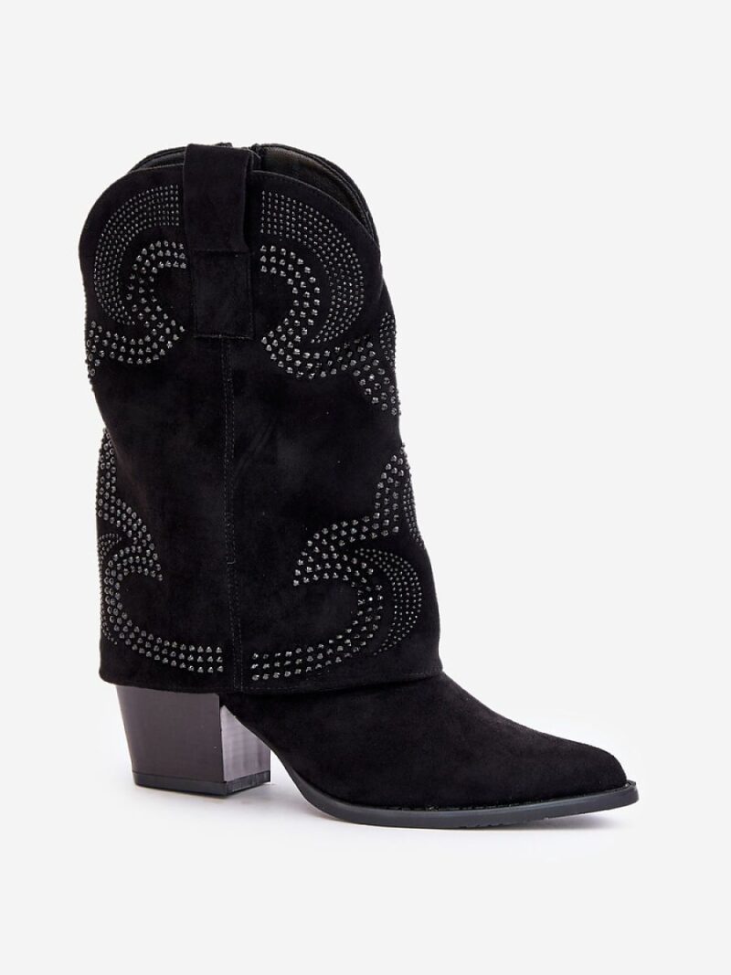 Botki Model S.Barski HY42-153 Black - Step in style - obrazek 2